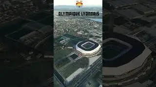 ✅ Estadio Parque Olímpico de Lyon  videos en movimiento 4k #shorts #short