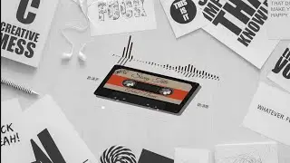 Iso Tape 3D Audio Visualizer | Cassete Tape Avee Player Template |#9