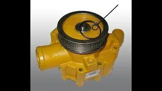 Контроль  фильтрационного отверстия водяного насоса Caterpillar