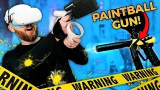If I Get Hit In VR, I Get Hit By A REAL Paintball!