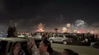 AMAZING Illegal Fireworks Show in Hawaii 🎇 (COPS CAME)