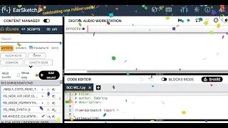 Celebrating One Million EarSketch Users