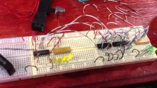 Running LEDs without Arduino