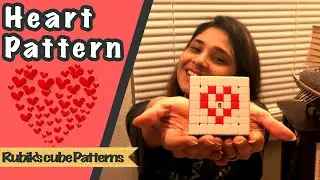 Heart Pattern | Make Patterns in big cubes। Tutorial in Hindi
