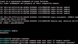 SHEL mini stories: Configuring of enable mode privilege levels for users of lower privilege levels
