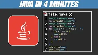 Java in 4 Minutes!