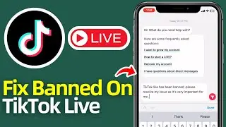 How To Fix Banned On TikTok Live (NEW)