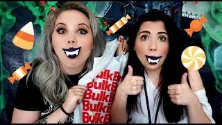 Trying Weird Halloween Candy With Jessii Vee!!