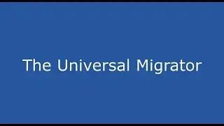 Universal Migrator Promo