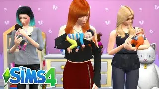 NASCERAM OS FILHOS DA CHERRY, MALENA E DINHA #24 - The Sims 4