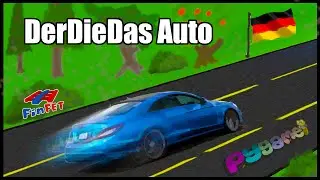 A Racing Game for Learning German Articles and Genders: DerDieDas Auto - Python Pygame Devlog