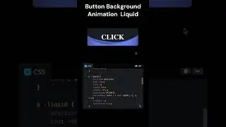 Button Background Animation | Liquid #shorts