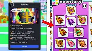 🎊🍀How to PREPARE for new TAP HEROS EVENT in PET SIMULATOR 99
