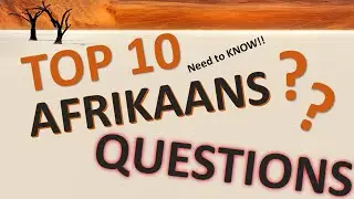 The Top 10 Afrikaans Question Words You Need to Know