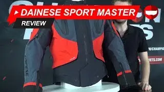 Dainese Sport Master Gore Tex Jacket Review - ChampionHelmets.com