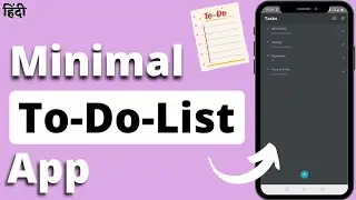 Simple To do list app | Minimal To to list app (100% free)