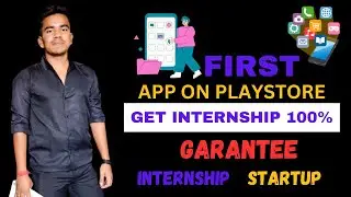My First App On PlayStore | Internship Hackathon | Learn Flutter App Designing #first #app #flutter