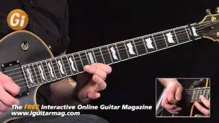 Andy James - Alternate Picking - Free Guitar Lesson in Guitar Interactive Magazine Issue 2