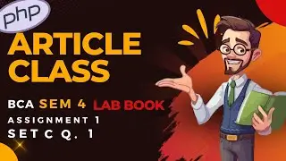Article table using classes in php