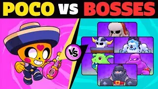 NEW Poco COMPETE against STRONGEST BOSSES 1v1 - Squad Busters Tournament