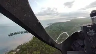 Darwin Beach Low flight Gyro Light House