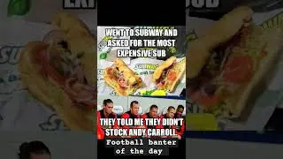 Football banter of the day
