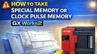 Special Memory Coil (M) in GX Works2 | Mitsubishi PLC System Bit Tutorial