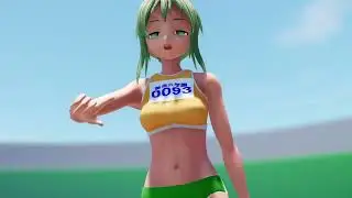 【MMD】ヒバナ【ままま式GUMI】
