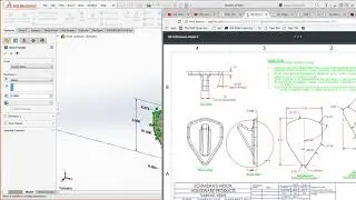 53 SolidWorks – Intro to Freehand Sketching – Plastic-Hook - Fixing Sketch Errors and Draft Feature