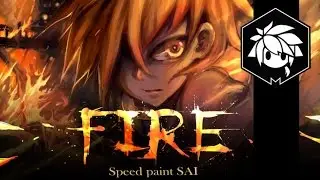 SAi [speed painting] FIRE