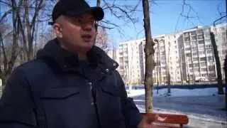 Волейбольная площадка вместо стройки