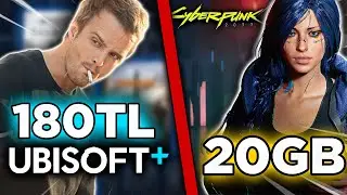 Tüm Ubisoft Oyunları 180TL, Cyberpunk 2077 20GB Yeni Güncelleme geldi!
