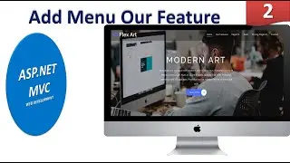 #2 Implement Template Our Feature In ASP.NET MVC || ASP.NET MVC Web Development Series