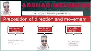 Preposition of direction & movement