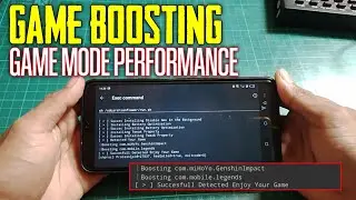 GAME BOOSTING🔥ENABLE GAME MODE PERFORMANCE - module gaming no root brevent