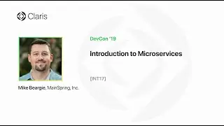 Introduction to Microservices [INT17]