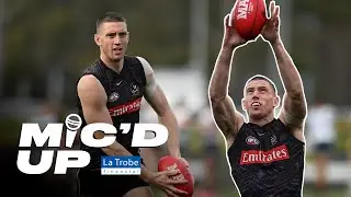 AFL player in his best EVER season mic'd up at training 🎙️