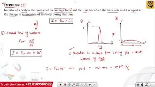Impulse and Newtons Laws of Motion