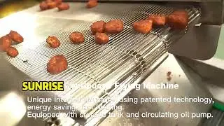French Fries Continuous Automatic Banana Potato Chips Dough Oil Fryer Frying Machine