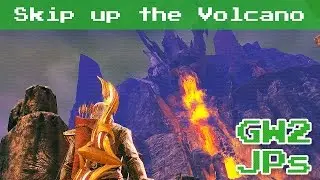 Skip up the Volcano / Ember Bay - Guild Wars 2 Jumping Puzzles