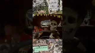 I found the Catacombs of the Capuchins on Google Earth 