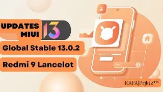 MIUI 13 GLOBAL  Stable - Review Update MIUI 13.0.2.0 SJCMIXM Android 12 Redmi 9 Lancelot