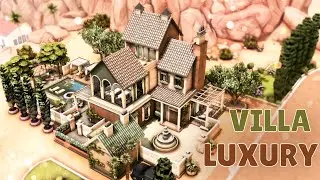 Роскошная Вилла Симс 4 | Строительство |  Luxury Villa Sims 4 | NO CC