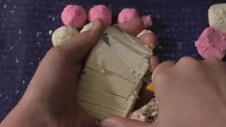 асмр мыло кубики