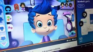 Good hair day, bubble guppies, old, Nick Jr. flash game ￼