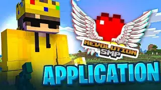 MY APPLICATION FOR REVOLUTION SMP 💯#evolution smp