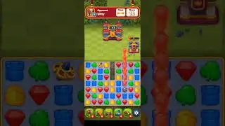Royal Kingdom match 3 puzzle game solutions - No boost - level 110