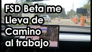Manejando FSDBeta de Camino al Trabajo