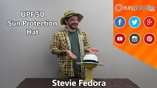 Stevie Fedora - UPF 50 Sun Safety Fashionable #fedorahats