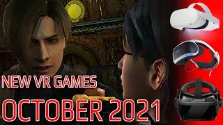 New VR Games October 2021 - All The  Releases - INCLUDING FREE GAMES  - PSVR, PCVR, QUEST & QUEST 2